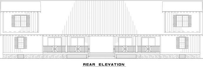 NDG1466-Rear Elevation