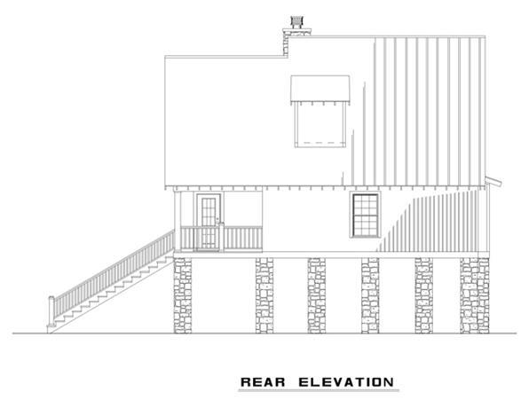 NDG1225-Rear Elevation