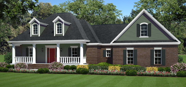 HPP-23942 house plan front elevation