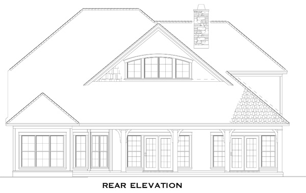 NDG1176-Rear Elevation