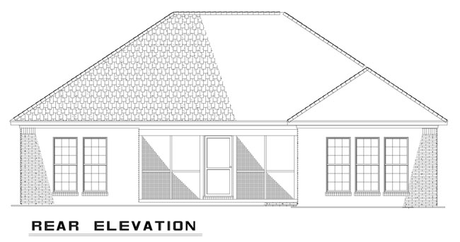 NDG831-Rear Elevation