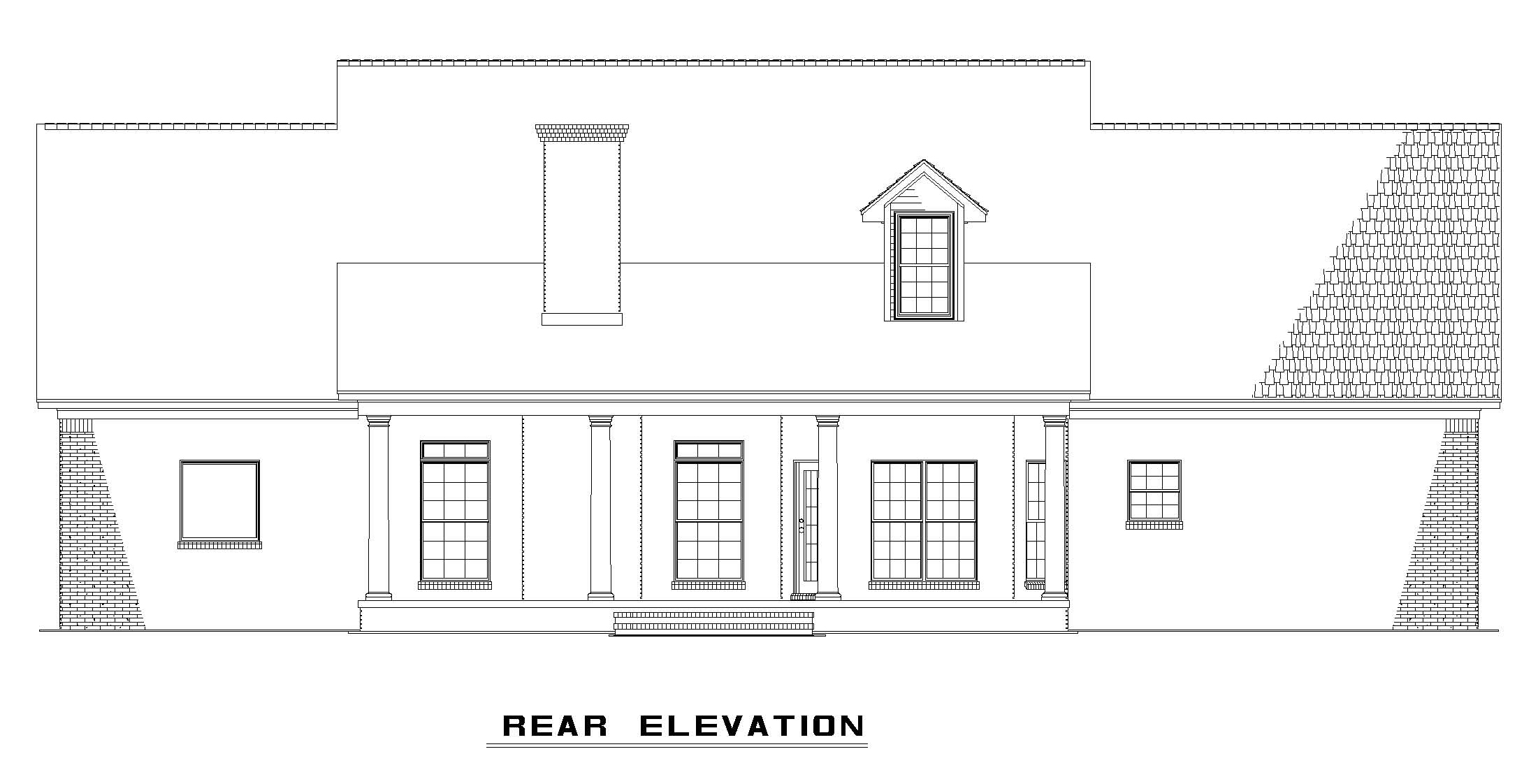 NDG111-Rear Elevation