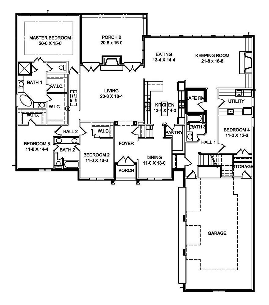 3320 First Floor Plan