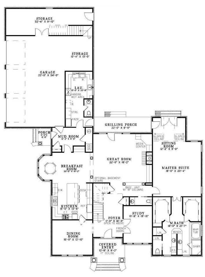 Plan #: 6 - HPP-21820 | House Plans Plus